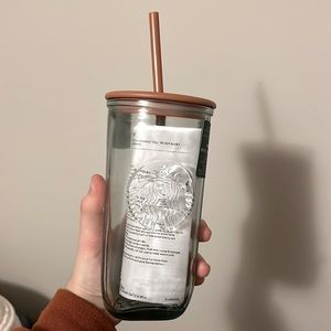 Starbucks glass cup
